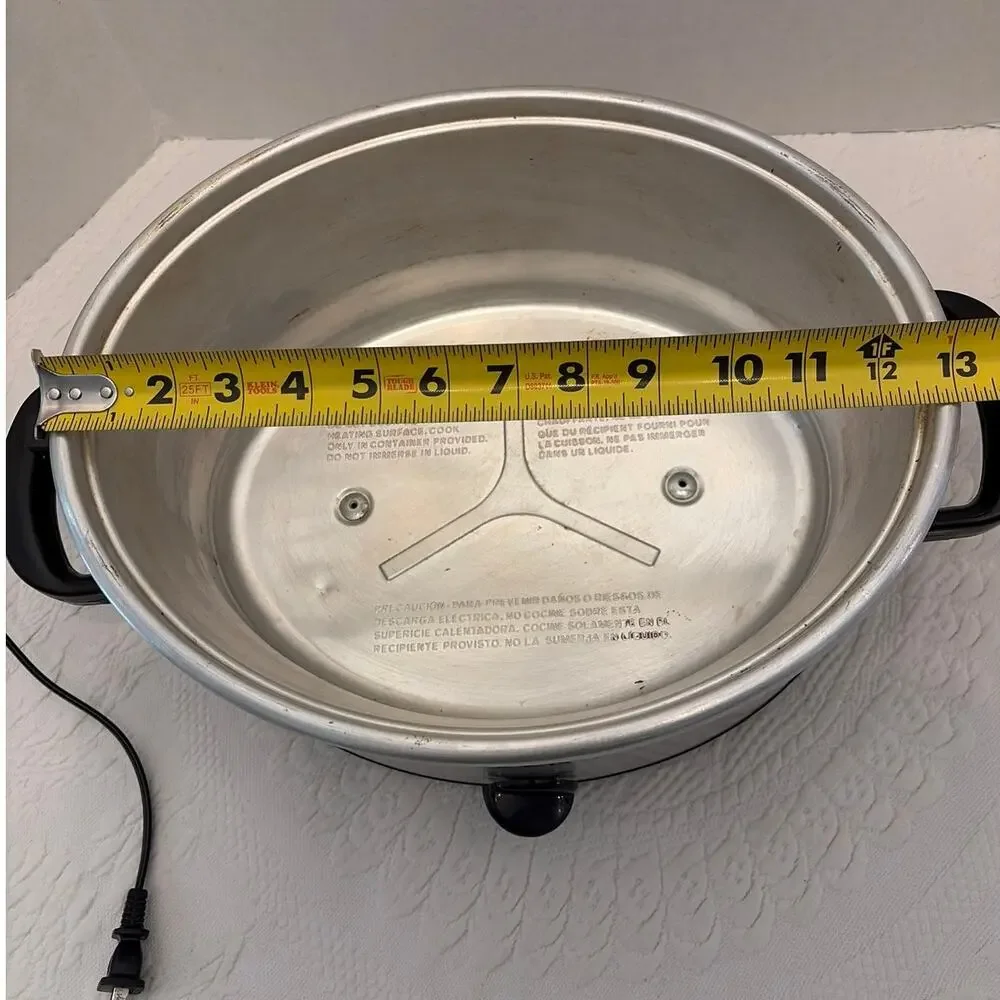 Crock-Pot SCCPVL600-S 6 Qt Slow Cooker Replacement Base Only Tested Works